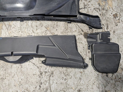06-13 OEM BMW E90 E91 E92 E93 Cabin Air Filter Cowl Housing Lower Upper SET