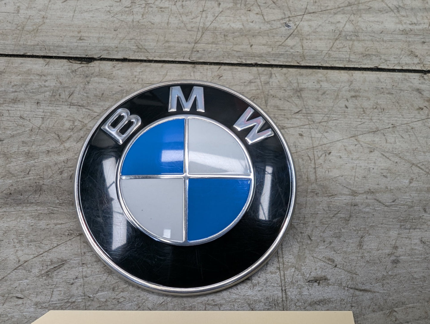 Genuine OEM BMW F39 F90 G20 G30 G80 M3 Bumper Hood Trunk Rear Round Emblem 74mm