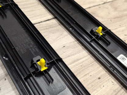 19-21 OEM BMW G20 G21 M340i Front Left Right Door Sill Plate Molding Trim PAIR