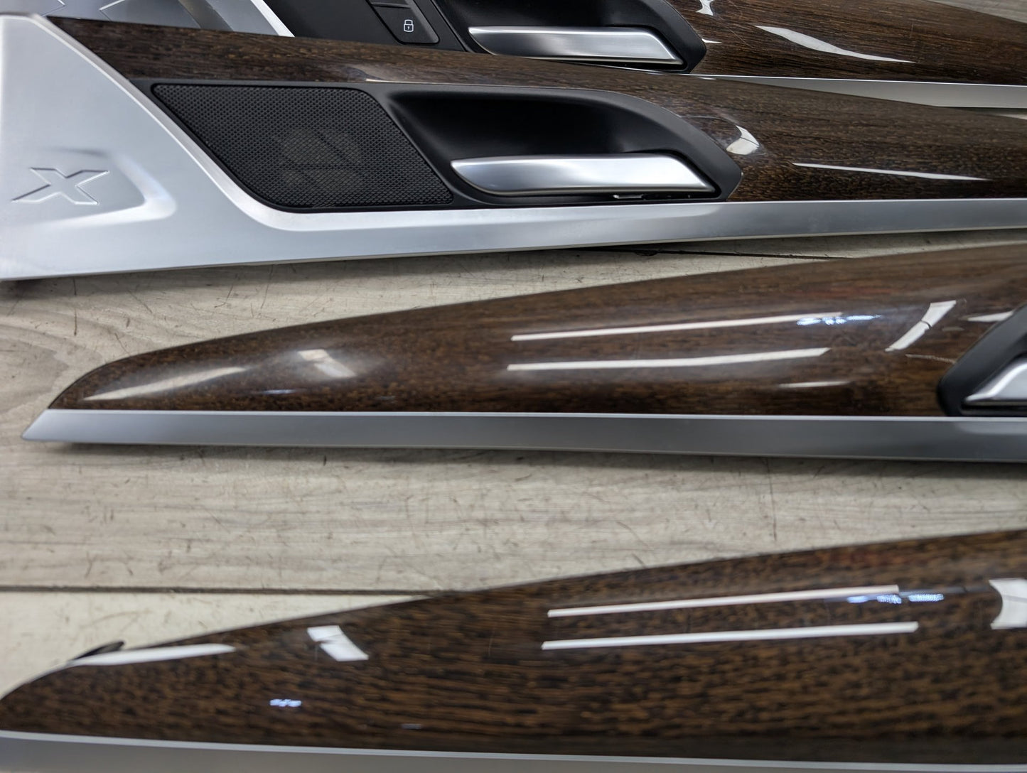 BMW X3 G01 Front Rear Left Right Interior Door Panel Trims Ambient Lighting SET
