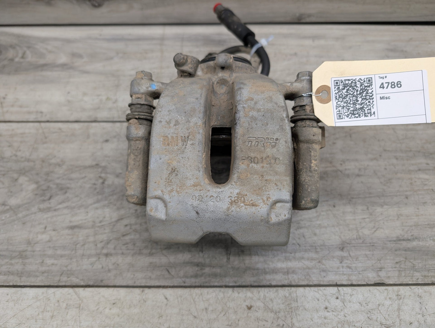 18-24 OEM BMW G01 G02 X3 30i 30iX B46 Rear Right Passenger Side Brake Caliper