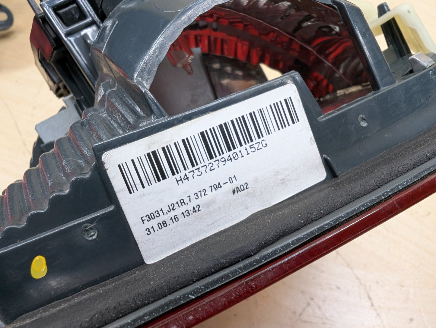 2012-2018 BMW 328i F30 Rear Right Passenger Inner Tail Light 7372794