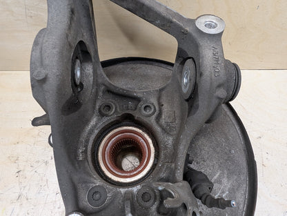 2011-2017 Audi RS5 8T Rear Left Driver Spindle Knuckle w/ Bearing 8K0505431AS OEM
