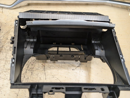 OEM BMW G20 330 M340 Dash Central Console Aluminum Tetragon Interior Trim SET