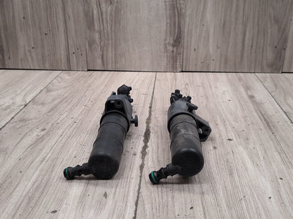 2009-2012 Mercedes-Benz E550 W212 Front Left Right Bumper Headlight Washer Nozzles SET A2128600147 OEM
