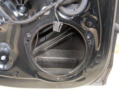 2017-2019 OEM Audi A4 S4 RS4 B9 Rear Left Driver Door Shell Panel Black A2