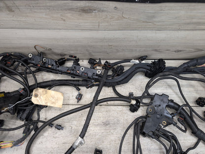 2014 - 2018 BMW X5 F15 Engine Motor Wiring Wire Harness 8654740 N63B44O1