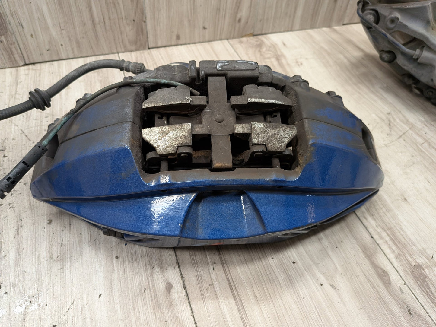 OEM BMW G30 530 540 M550 Front Rear Left Right Brake Calipers Brembo SET Blue