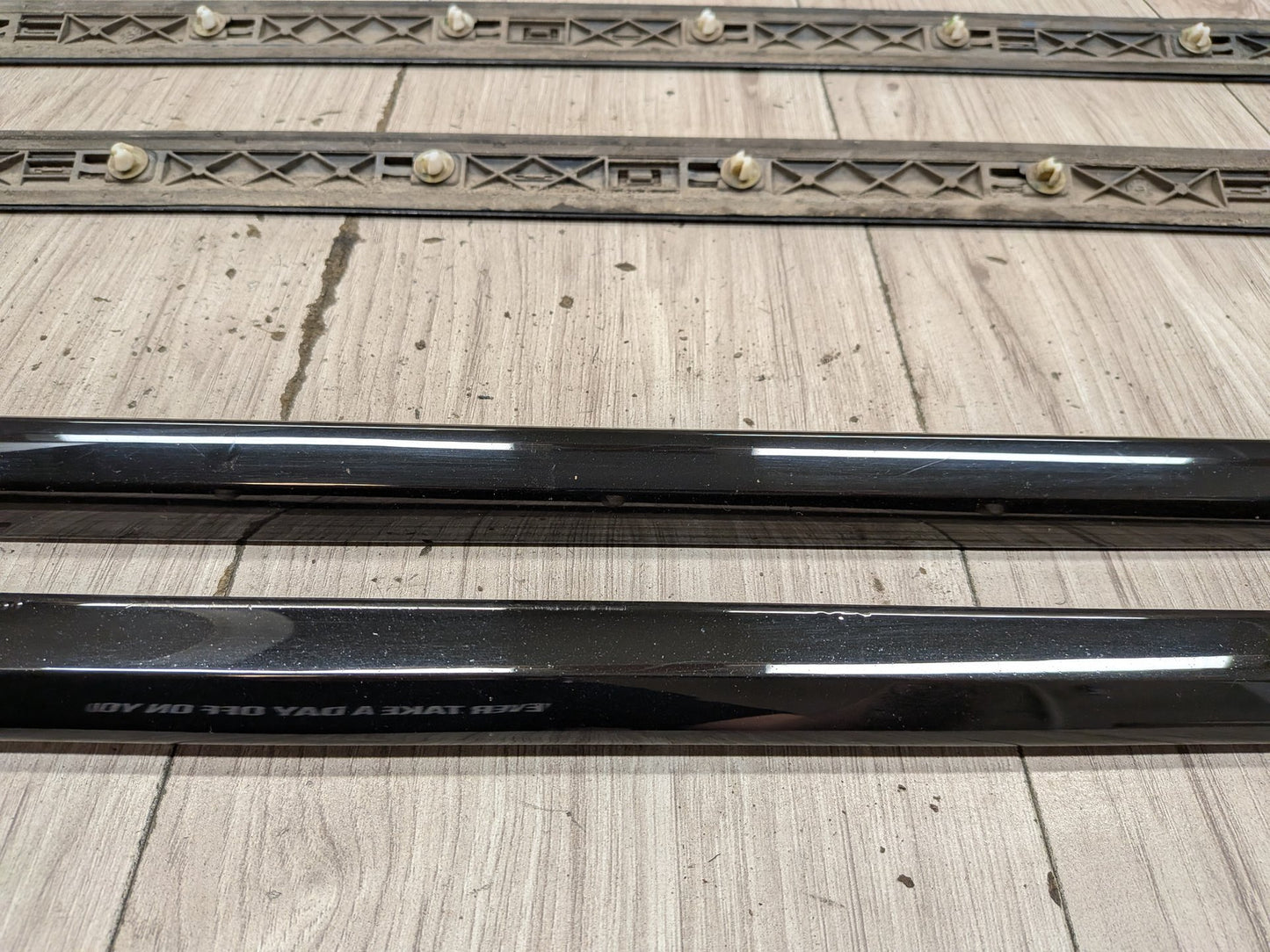 2016-2022 BMW 750i G12 Front Rear Left Right Exterior Door Trim Molding SET 7364351 OEM