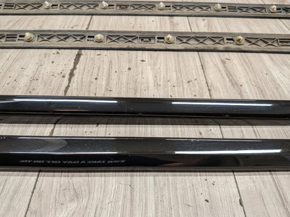 2016-2022 BMW 750i G12 Front Rear Left Right Exterior Door Trim Molding SET 7364351 OEM
