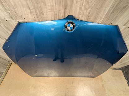 14-19 OEM BMW F15 F16 F85 F86 X5 X6 X5M X6M Hood Bonnet Panel LONG BEACH BLUE METALLIC (C16)