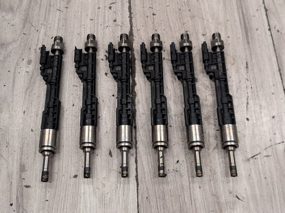 2012-2018 BMW F30 335i N55B30M0 Engine Motor Injector SET 7639994