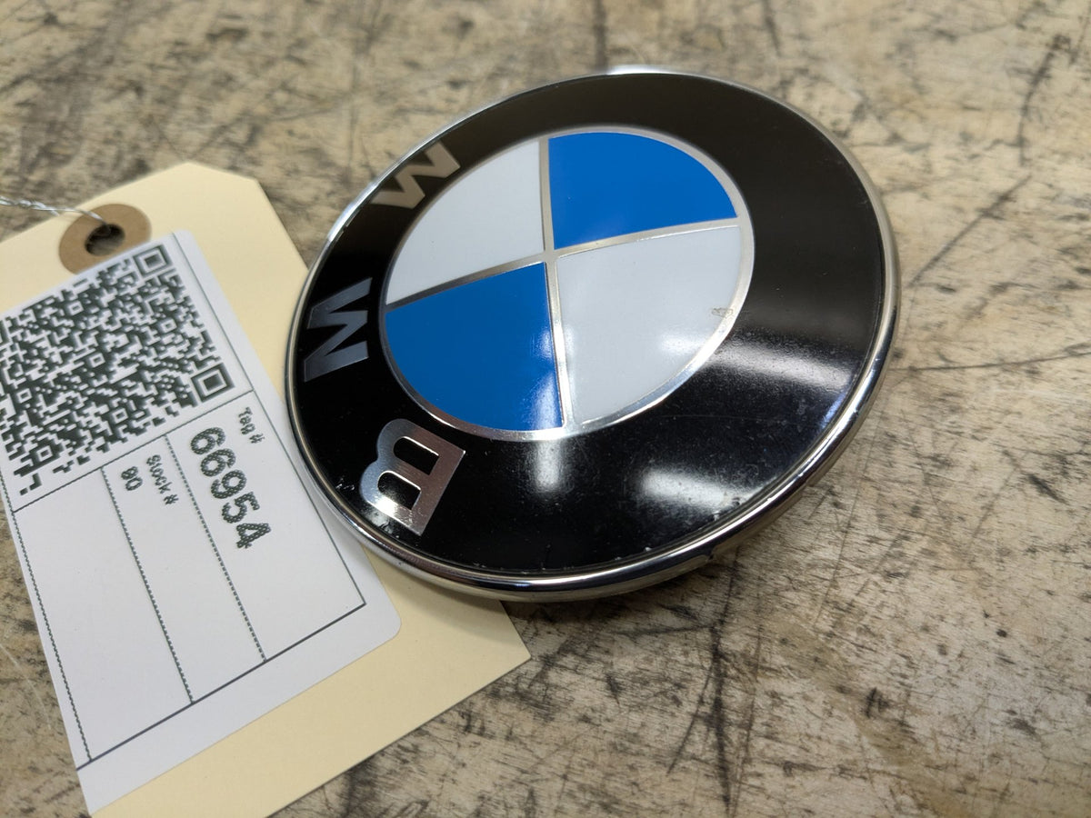 OEM BMW E82 E92 F02 F10 F22 F30 F44 F82 Rear Trunk Lid Round Emblem Logo 82MM