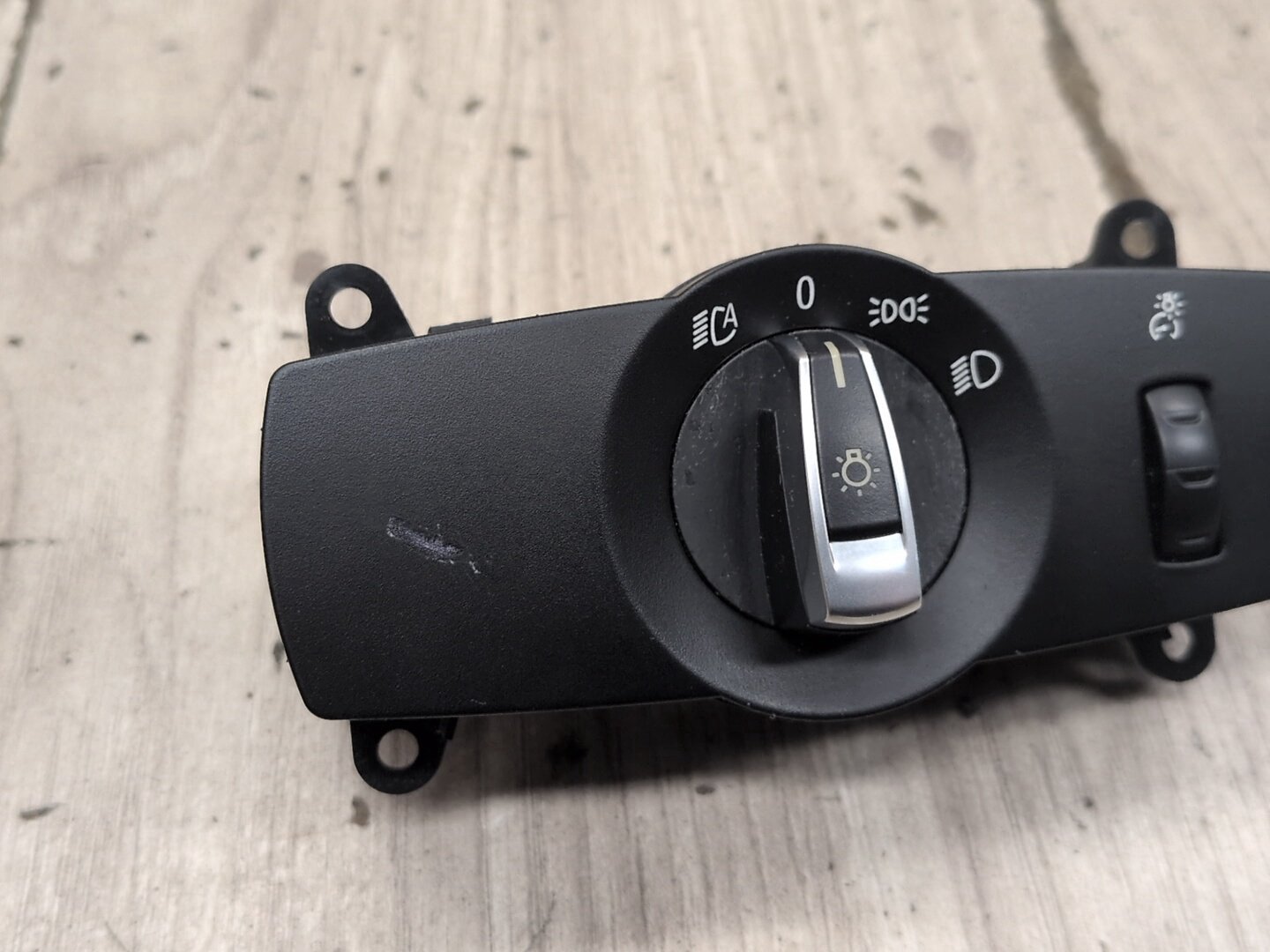 10-19 OEM BMW F10 F13 F02 Headlight Switch Control Panel Light Module BLACK