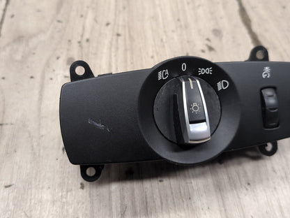 10-19 OEM BMW F10 F13 F02 Headlight Switch Control Panel Light Module BLACK