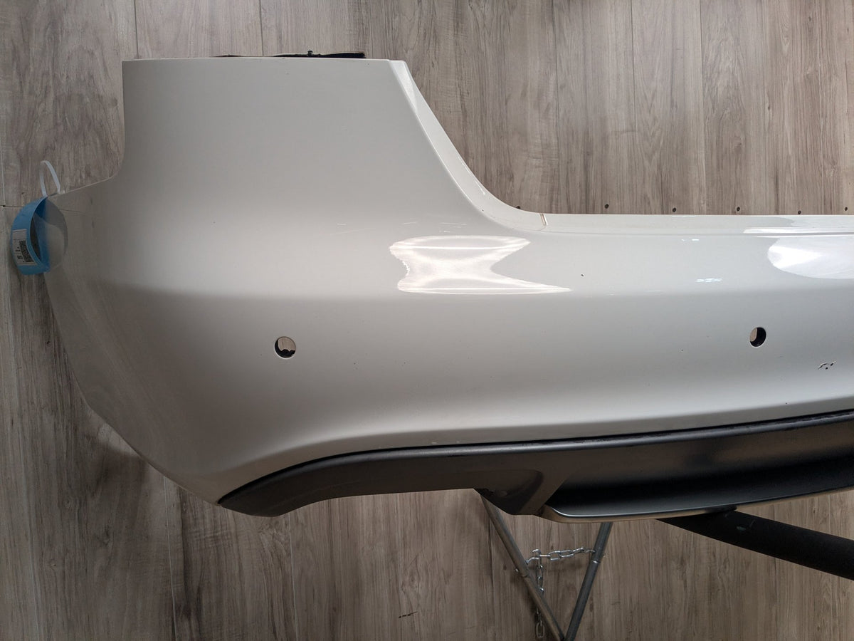 2009-2012 Audi S4 B8 Rear Bumper Cover White T9/ Y9C