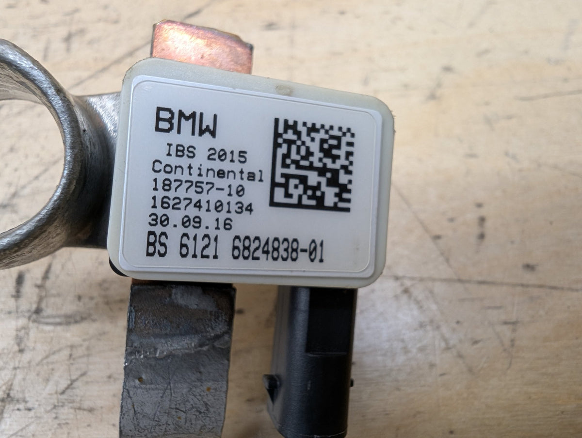 OEM BMW G01 G12 G30 X3 530 540 M550 Negative Battery Cable Terminal IBS Sensor