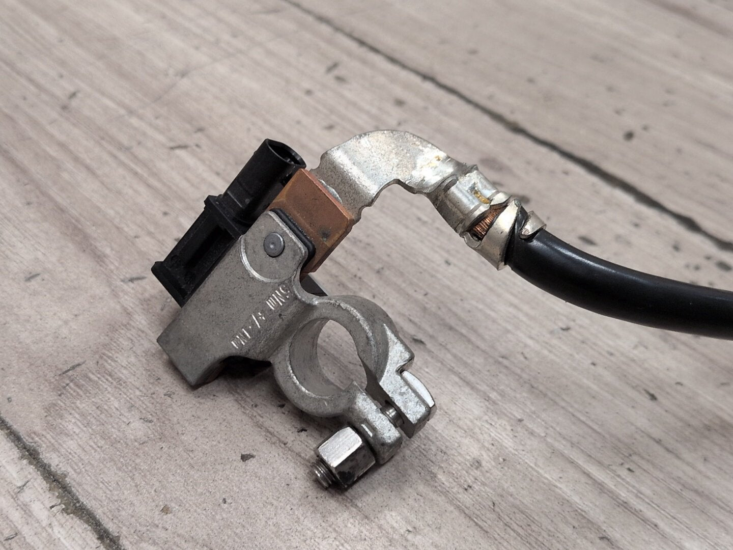 12-20 OEM BMW F22 F30 F32 F33 F36 F87 Negative Cable Terminal IBS Sensor Black