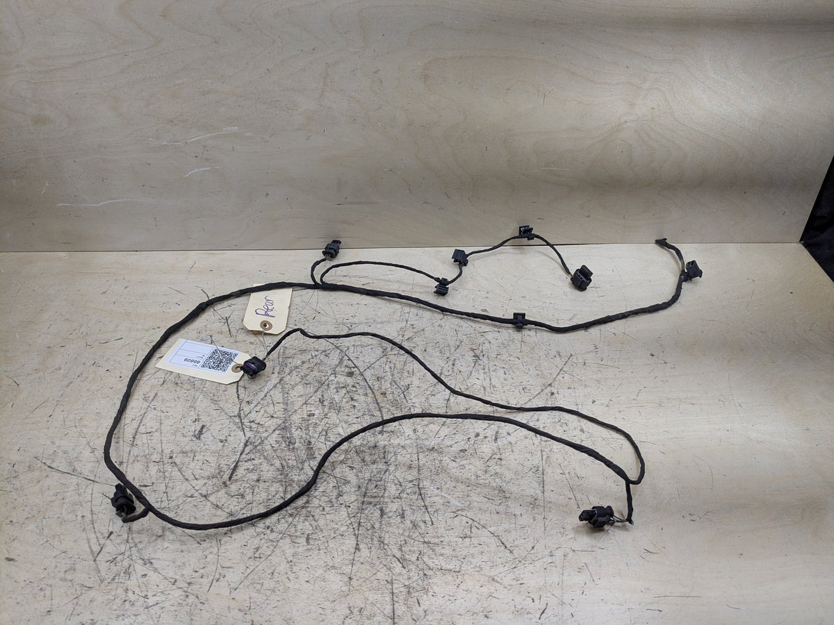 2012-2018 Audi A6 C7 Rear Bumper PDC Parking Sensor Wiring Wire Harness 4G5971085AG OEM