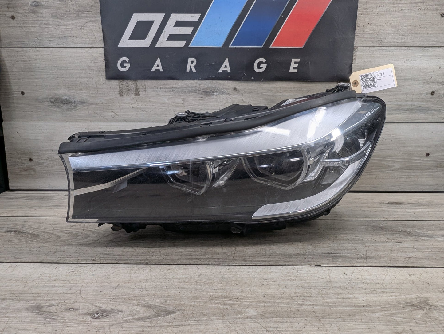 16-19 OEM BMW G12 740 750 Left Driver LED Headlight w/ Modules SET
