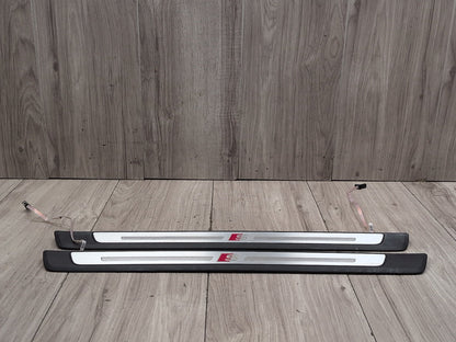 17-25 OEM AUDI A4 A5 S4 S5 Front Left Right S line Door Sill Scuff Panel SET