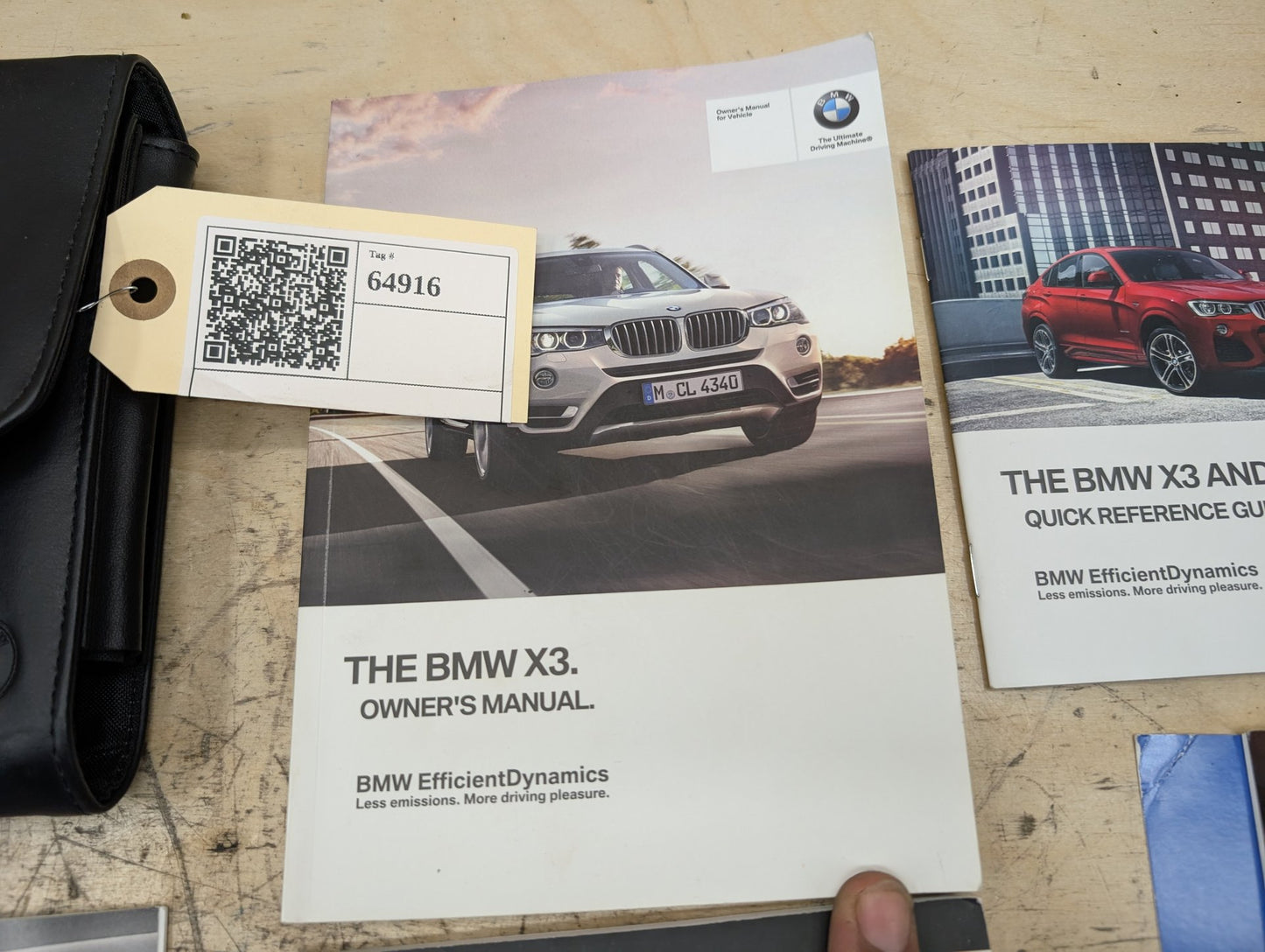 2011-2016 BMW X3 F25 - Owners Instruction Manual Book SET PN: 2285793