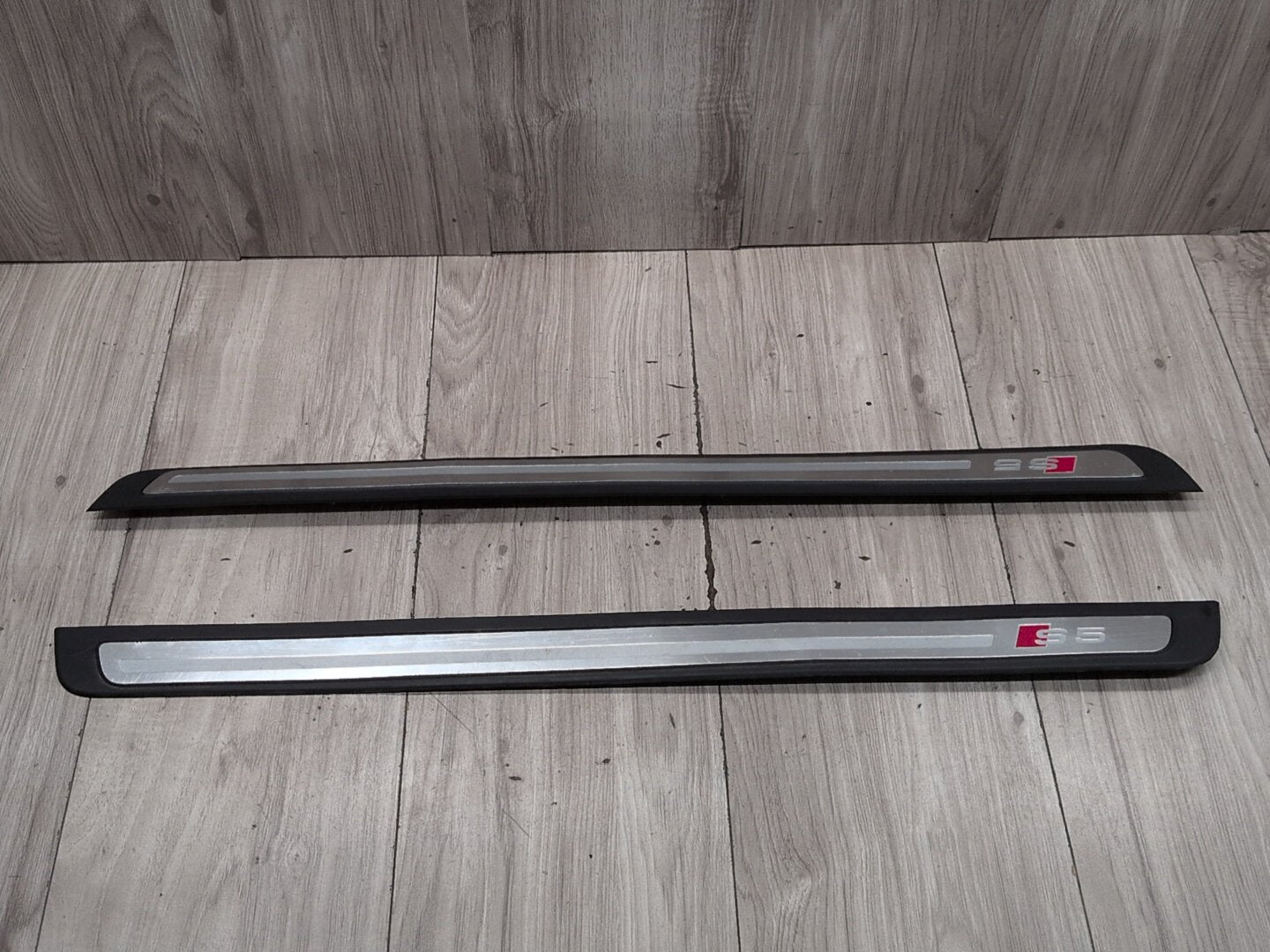 2013 - 2017 Audi S5 8T Front Left Right Scuff Plate Door Sill SET 8T0853373 CTUB