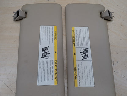 2012-2018 BMW 328i F30 Front Left Right Sun Visor SET 7322229