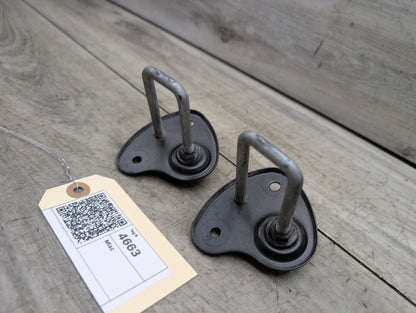 OEM BMW F90 F97 G01 G05 G06 G07 G12* G30 X3 X5 Hood Safety Latch Hook Pair SET