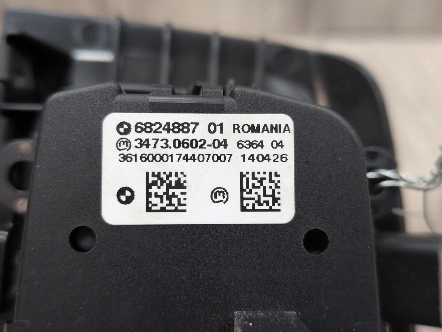 14-19 OEM BMW F15 F16 F85 X5 Headlight Switch Control Panel Light Module