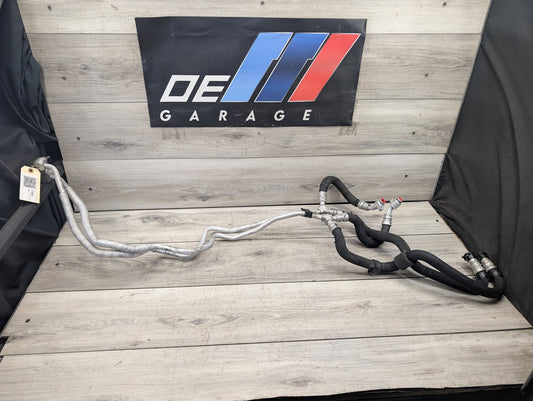 2015 - 2019 BMW X6 F86 Transmission Oil Cooler Hose Pipe Lines 7850110 S63B44T2