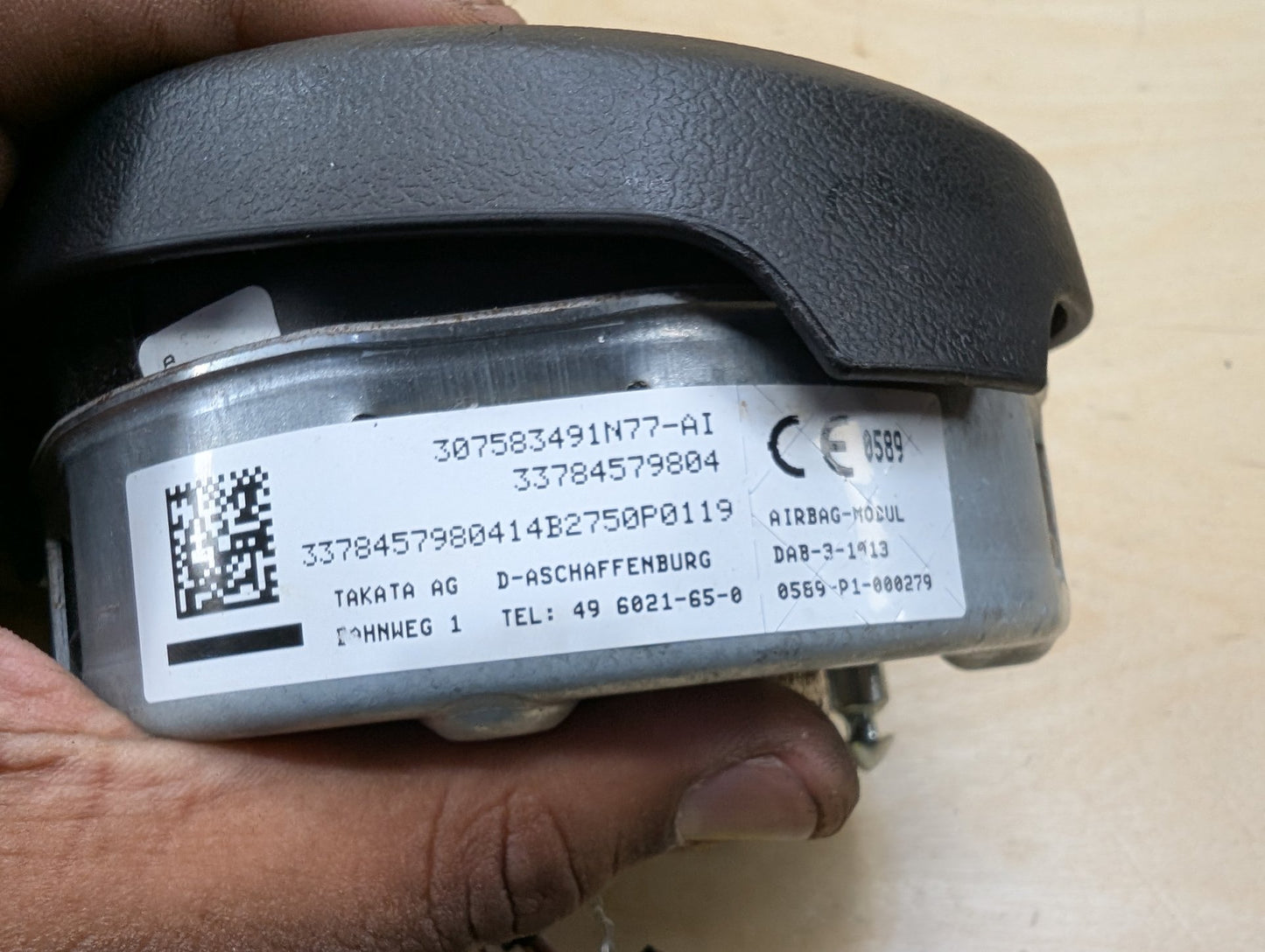 OEM BMW F10 F22 F23 F30 F32 F33 F36 335 435 Driver M SPORT Steering Wheel Airbag