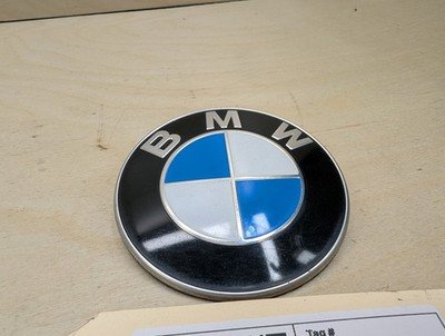 OEM BMW E90 F02 F22 F30 F32 F36 F80 F87 M3 M4 Rear Trunk Lid Round Emblem 74mm