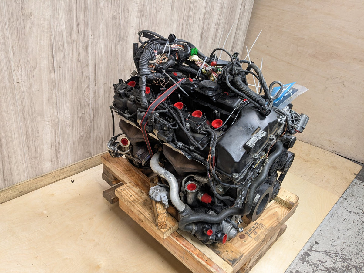 09-11 OEM BMW E60 E61 535 Long Block 6 Bolt N54 RWD ENGINE MOTOR 166k Ran!!