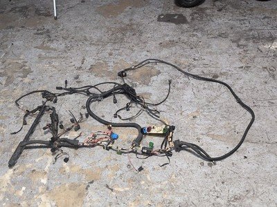 2007-2013 BMW E93 328i AT Engine N51 Motor Transmission Wiring Wire Harness SET