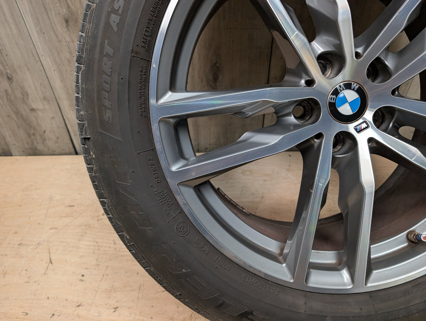 OEM BMW G01 G02 X3 X4 Wheel Rim 19x7.5 ET32 LM Rad Doppelspeiche Style 698M