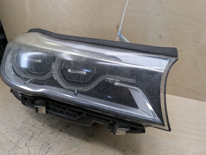 16-19 OEM BMW G11 G12 Right Passenger LED ICON Adaptive Headlight w/ Modules