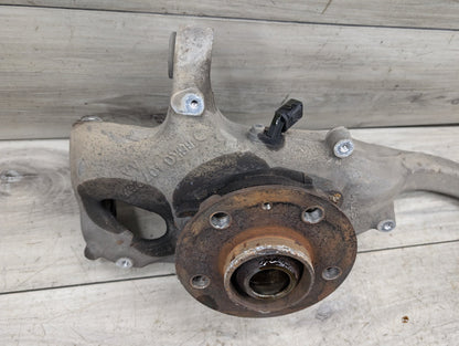2008 - 2017 Audi S5 8T Front Left Driver Spindle Knuckle w/ Bearing 4G0407241D