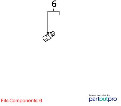 2004-2010 BMW M6 E64 Maf Air Flow Mass Sensor 1438814 OEM