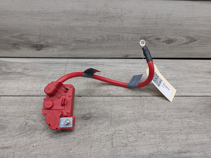 06-13 OEM BMW E88 E90 E92 M3 335 Battery Plus Pole Terminal Positive Red Cable