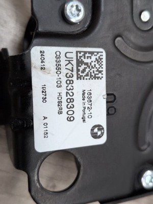 2017-2022 BMW M2 G87 Liftgate Trunk Lid Liftgate Lock Latch Actuator 7383283 OEM