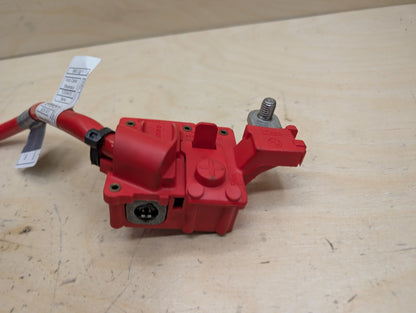 OEM BMW E84 E82 E88 E90 E92 335 M3 Battery Plus Pole Terminal Positive Red Cable