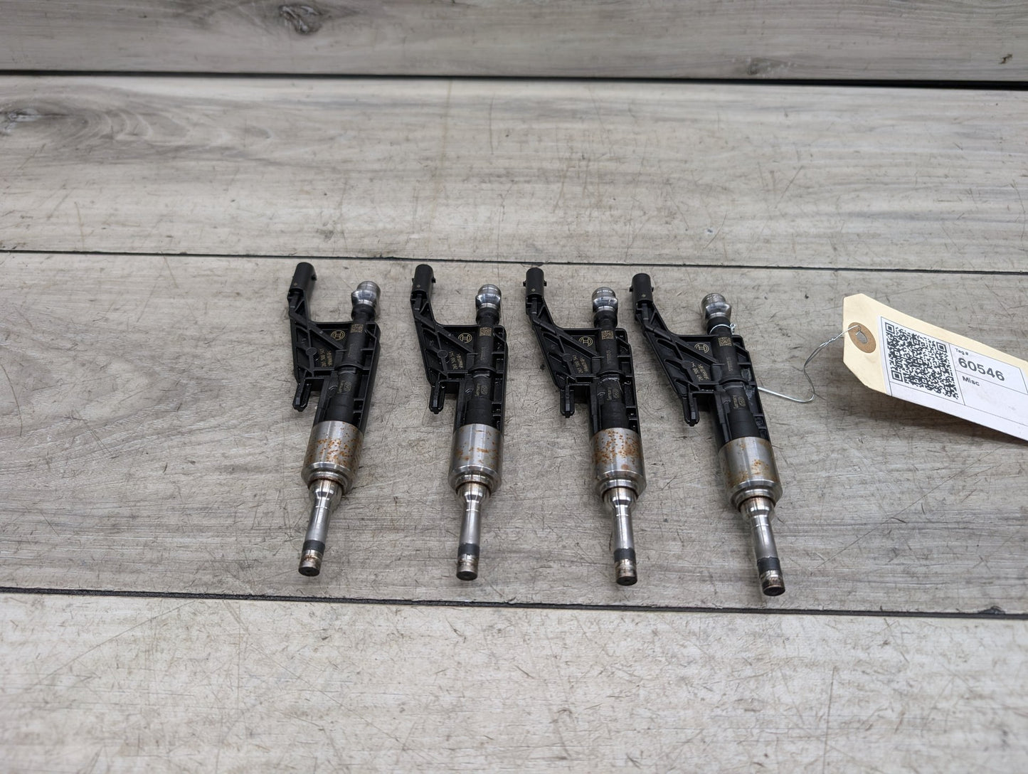 2017-2023 BMW G30 530i B46B20O0 Engine Motor Injector SET 8625396