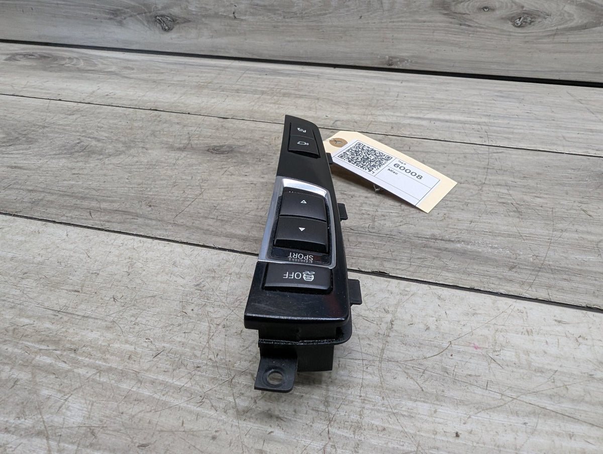 09-15 OEM BMW F01 F02 740 750 B7 Center Console Traction Sport Operating Switch