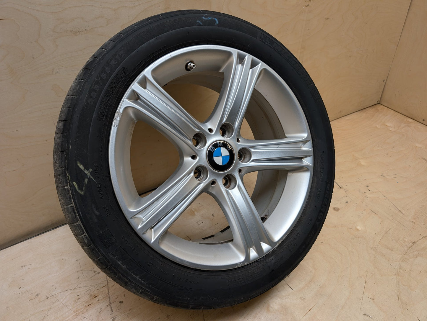 OEM BMW F30 F32 F33 F36 328 335 428 Wheel Rim 17x7.5 ET:37 Star Spoke Style 393