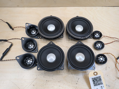 OEM BMW F30 F32 F82 M4 G12 Sound System Speaker HARMAN KARDON SET
