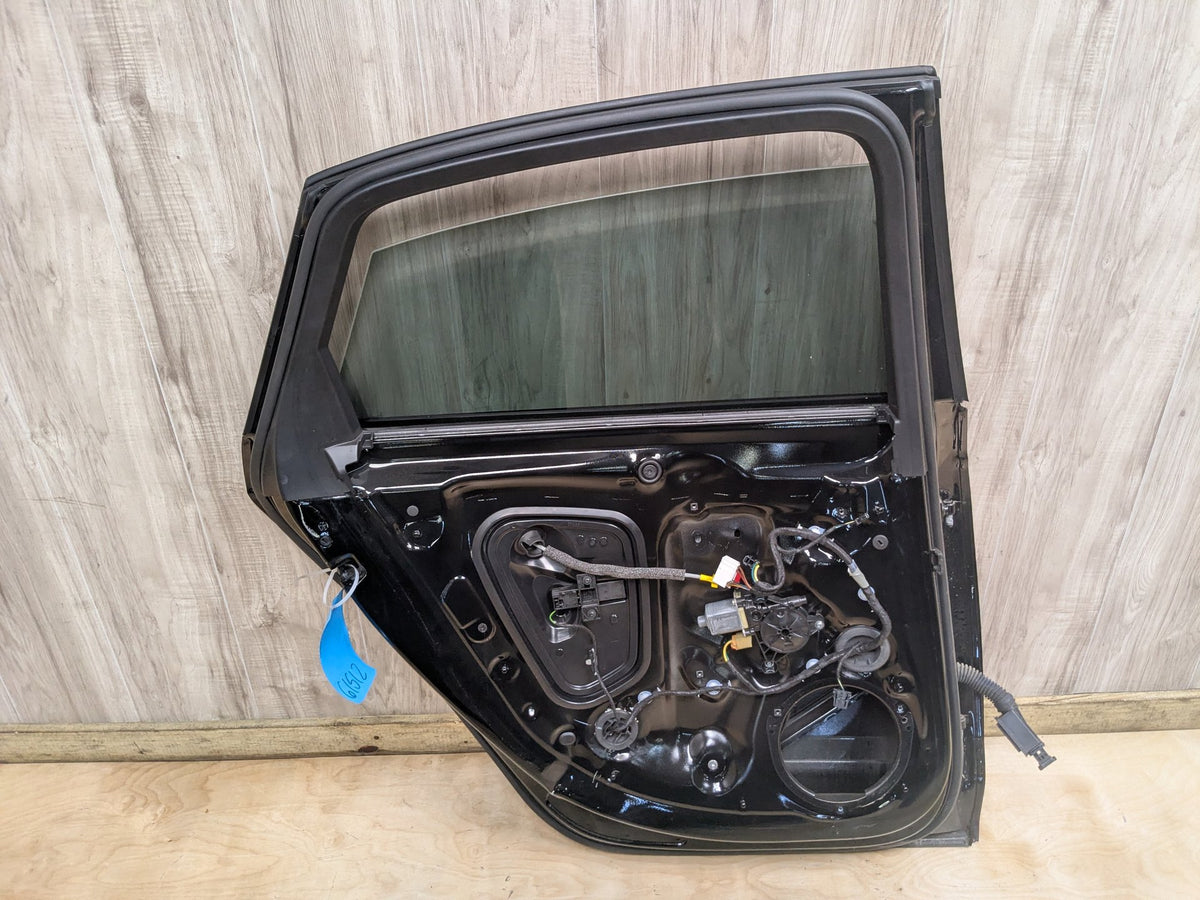 2017-2019 OEM Audi A4 S4 RS4 B9 Rear Left Driver Door Shell Panel Black A2