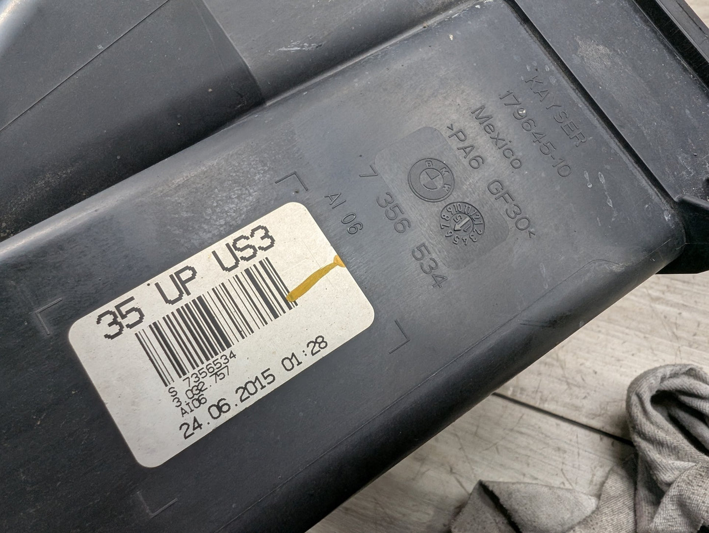 2016-2022 BMW 750Li G12 Fuel Vapor Charcoal Canister 7356534