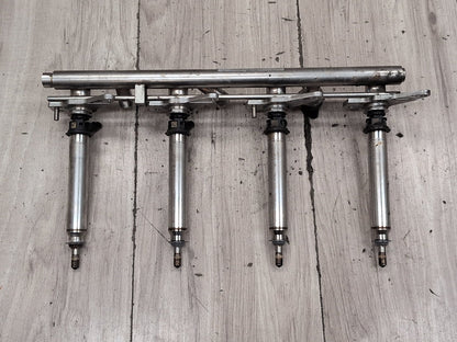 09-12 Mercedes-Benz W212 E550 M278 Engine Right Motor Fuel Injector Rail Line