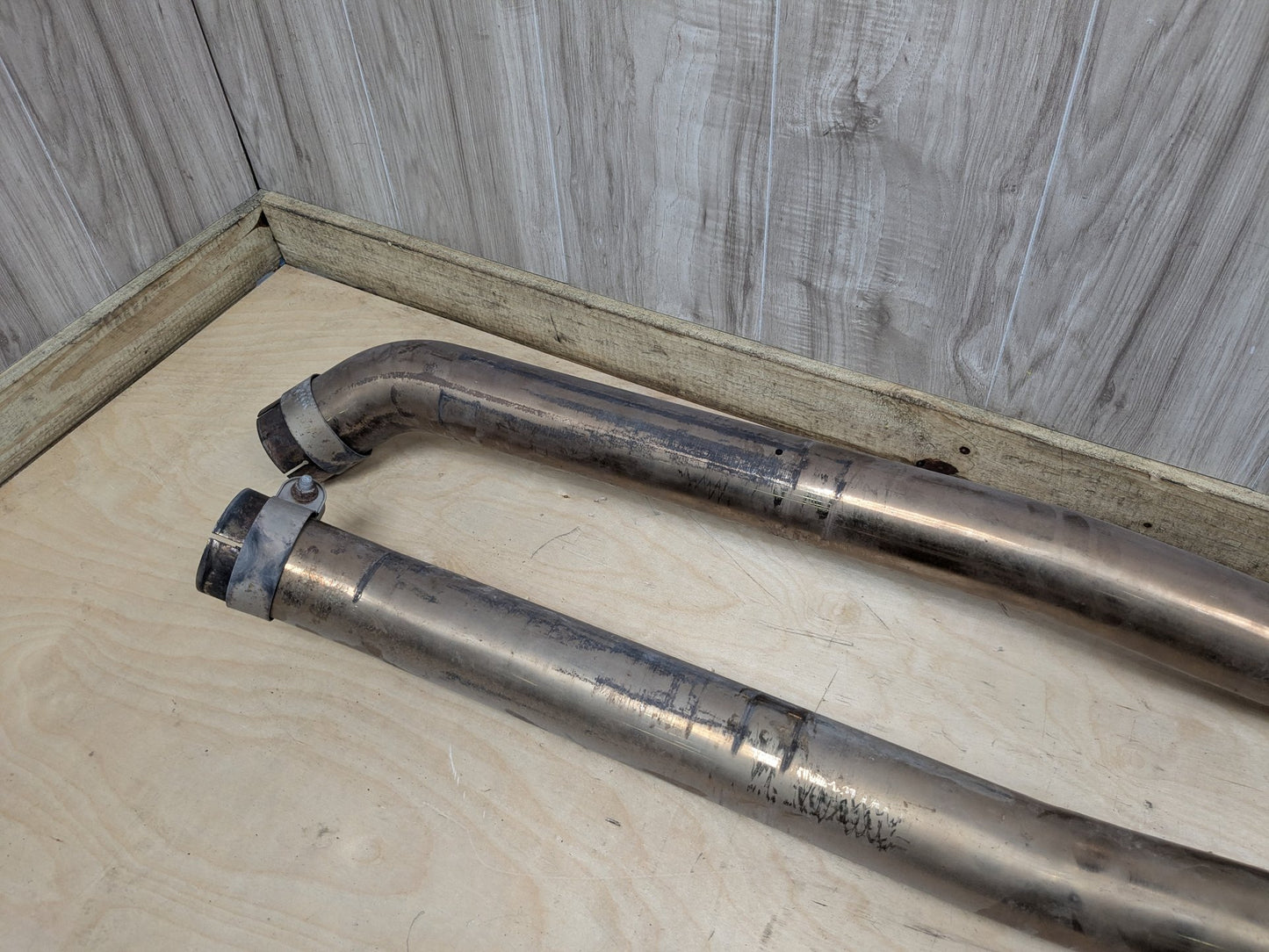 17-24 AMYTRIX BMW G30 M550iX N63TU2 4.4L V8 Valved Exhaust Muffler Pipes SET
